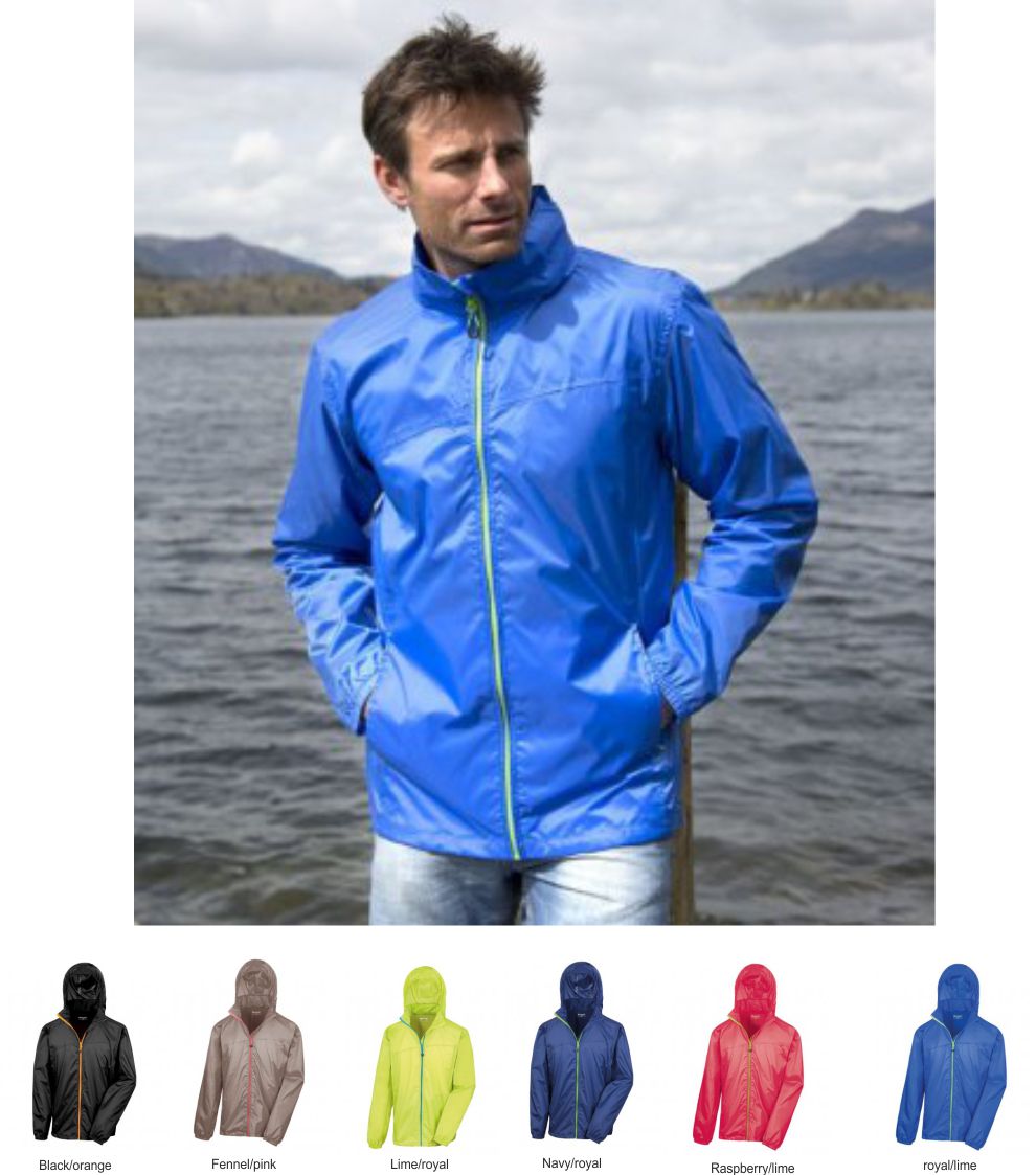 Result RS189M Urban HDi Quest Stowable Jacket  Result RS189M Urban HDi Quest Stowable Jacket